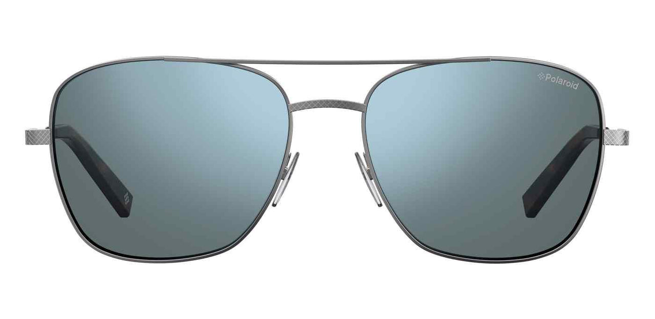 06LB-5X - Ruthenium - Gray Mirror Blue Pz Lens
