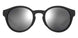 0124-T4 - Matte Black Silver - Silver Mirror