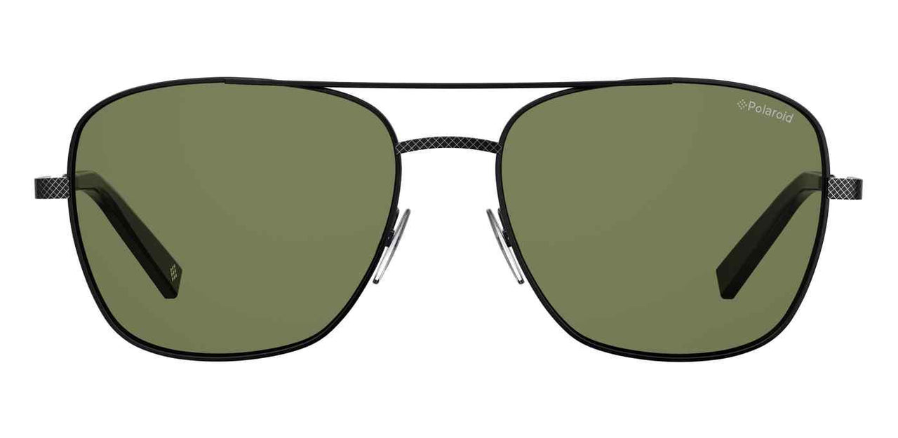 0807-UC - Black - Green Polarized Lens