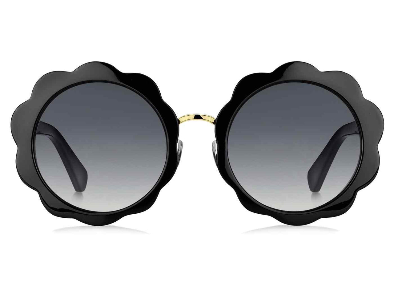 0807-9O - Black - Dark Gray Gradient Lens