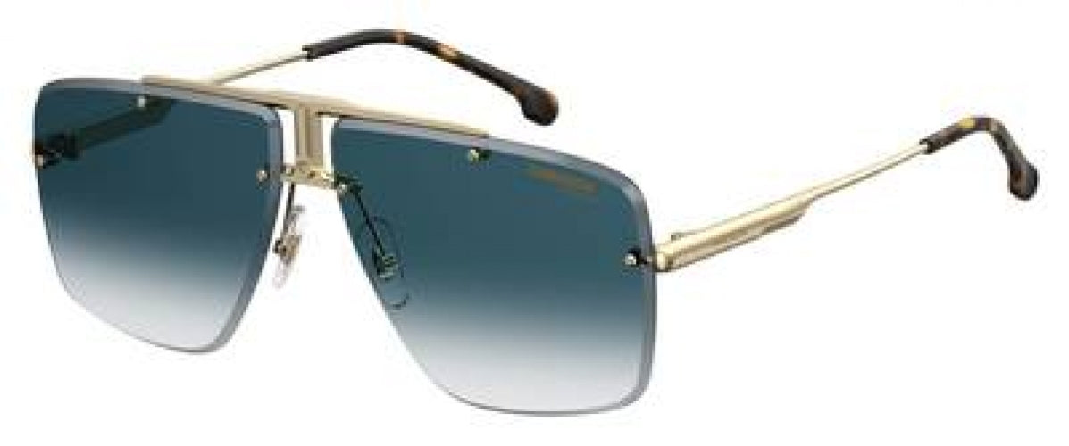 0001-08 - Yellow Gold - Dark Blue Gradient Lens