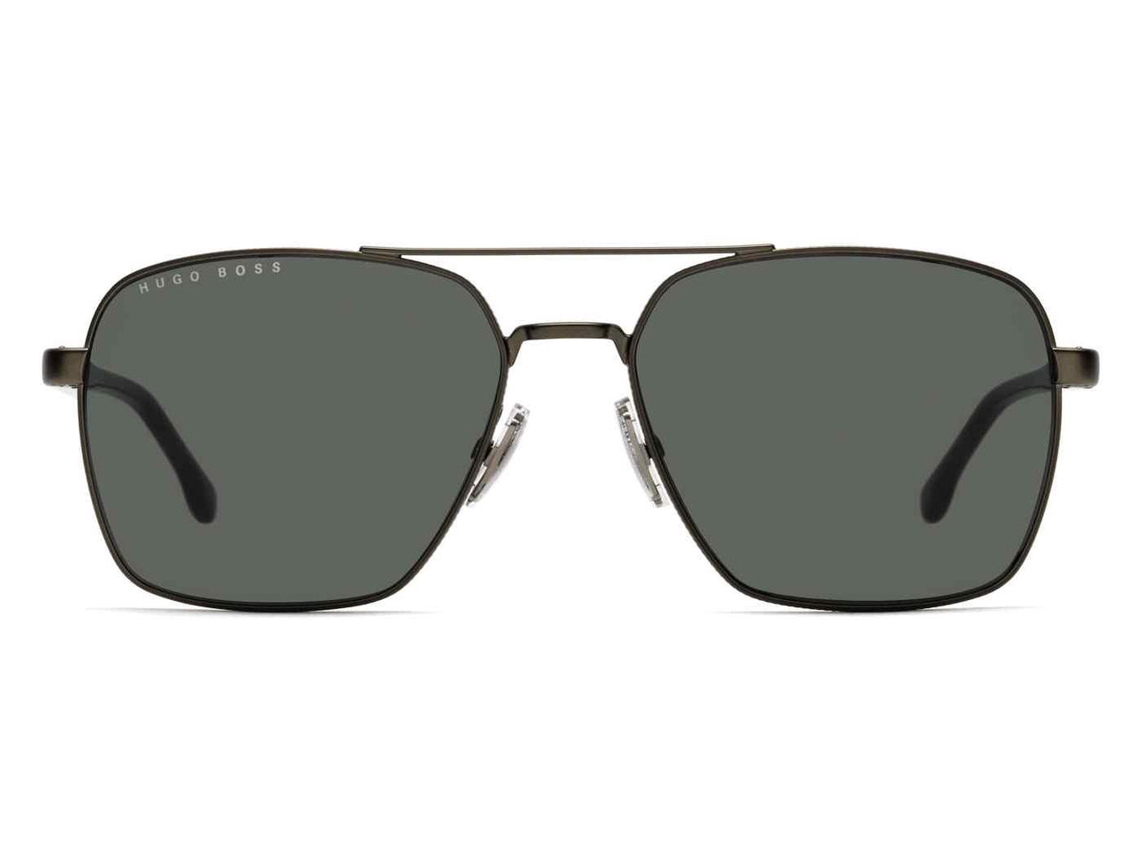0SVK-QT-S - Semi Matte Ruthenium Black - Green Lens