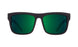 843695 - Soft Matte Black/green Fade - Happy Gray Green with Green Flash