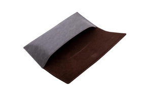 Eyeglass Case with Magnetic Closure - Executive Magnetic Eyewear Semi Hard Pouch � Protective Sunglasses Storage Case X-Large - Grey - designeroptico.shop