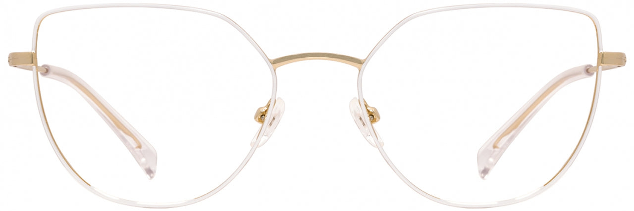 3 - White / Gold