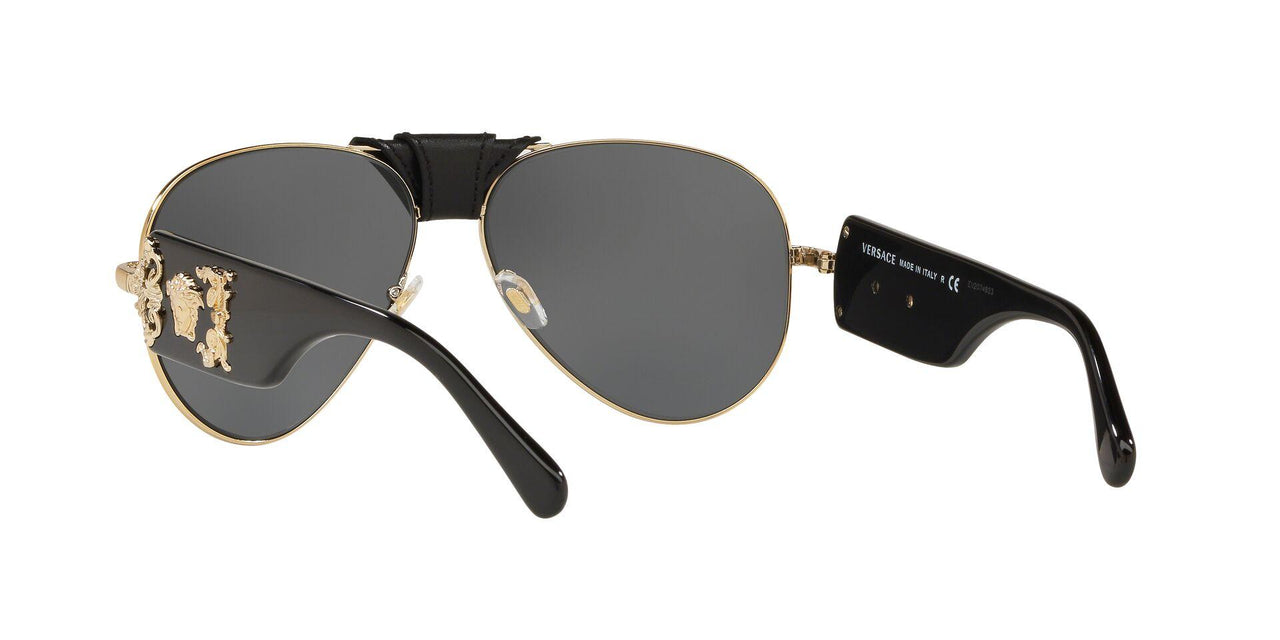 12526G - Gold - Grey Mirror Black